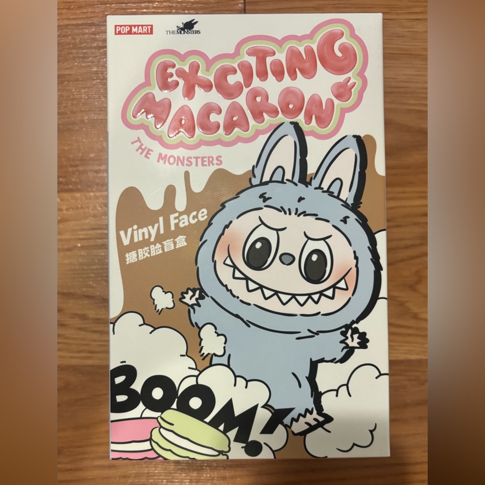 Exciting Macaron Vinyl Face The Monsters